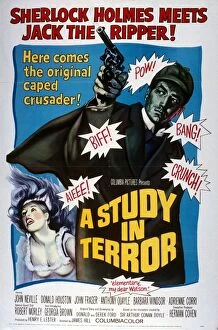 Images Dated 12th September 2010: Film Poster for James Hills A Study in Terror (1965)