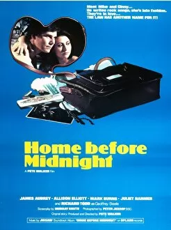 Images Dated 12th September 2010: Film Poster for Pete Walkers Home Before Midnight (1978)
