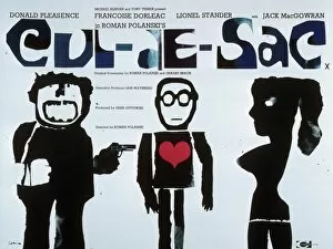 Images Dated 12th September 2010: Film Poster for Roman Polanskis Cul-De-Sac (1966)