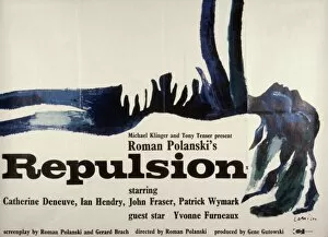 Grey Collection: Film Poster for Roman Polanskis Repulsion (1965)
