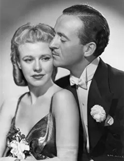 Classic Portraits Collection: Ginger Rogers and David Niven in Garson Kanins Bachelor Mother (1939)