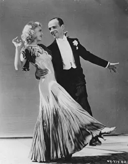 Images Dated 26th September 2008: Ginger Rogers and Fred Astaire in Mark Sandrichs The Gay Divorcee (1934)