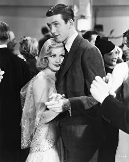 Classic Portraits Collection: Ginger Rogers and James Stewart in George Stevens Vivacious Lady (1938)
