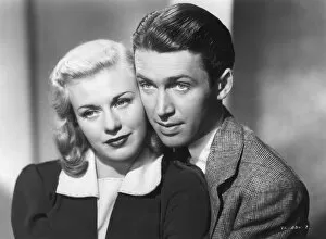 Classic Portraits Collection: Ginger Rogers and James Stewart in George Stevens Vivacious Lady (1938)