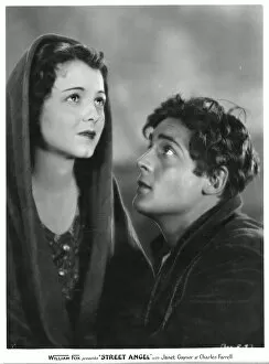 Classic Portraits Collection: Janet Gaynor and Charles Farrell in Frank Borzages Street Angel (1928)