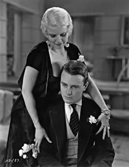 Classic Portraits Collection: Jean Harlow and Lew Ayres in Tod Brownings Iron Man (1931)