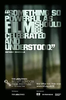 Images Dated 27th January 2010: Lodon Film Festival Poster - 2008