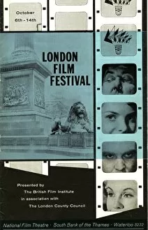 London Film Festival Posters Collection: London Film Festival Poster - 1958