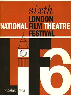 Retro Collection: London Film Festival Poster - 1962
