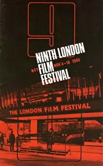 London Film Festival Posters Collection: London Film Festival Poster - 1965