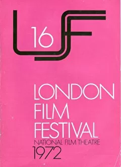 London Film Festival Posters Collection: London Film Festival Poster - 1972