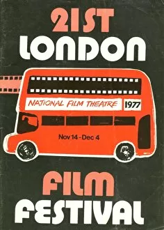 London Film Festival Posters Collection: London Film Festival Poster - 1977