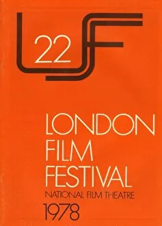 Images Dated 8th September 2008: London Film Festival Poster - 1978