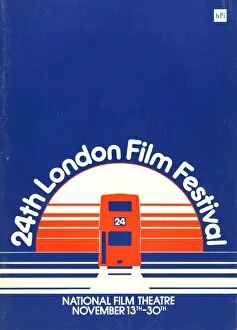 Blue Collection: London Film Festival Poster - 1980