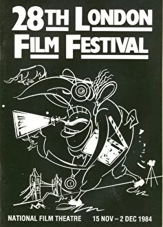 London Film Festival Posters Collection: London Film Festival Poster - 1984