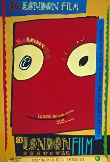 London Film Festival Posters Collection: London Film Festival Poster - 1992