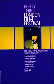Blue Collection: London Film Festival Poster - 1999