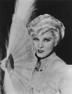Classic Portraits Collection: Mae West in Leo McCareys Belle of the Nineties (1934)