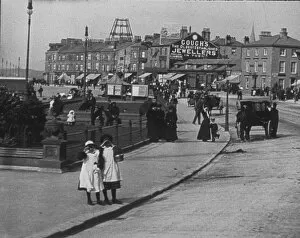 Images Dated 1st November 2008: Morecambe Street Scene, 1901