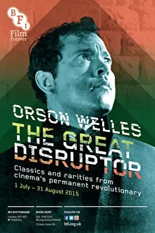 Images Dated 29th June 2015: ORSON WELLES 2015-07 FOH 4 sheet FINAL JULY