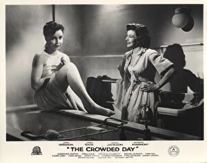 British "Quota" Movies Collection: Patricia Plunkett and Joan Rice in John Guillermins The Crowded Day (1954)