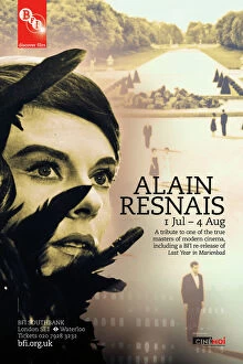 BFI Southbank Posters Collection: Poster for Alain Resnais Season at BFI Southbank (1 July - 4 August 2011)