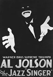 Images Dated 5th November 2010: Poster for Alan Croslands The Jazz Singer (1927)