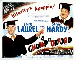 Images Dated 5th November 2010: Poster for Alfred Gouldings A Chump at Oxford (1939)