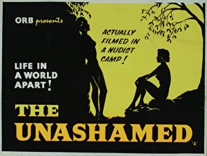 Images Dated 24th November 2010: Poster for Allen Stuarts The Unashamed (1938)