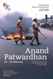 Images Dated 25th February 2013: Poster for Anan Patwardhan Season at BFI Southbank (23 - 25 February 2013)