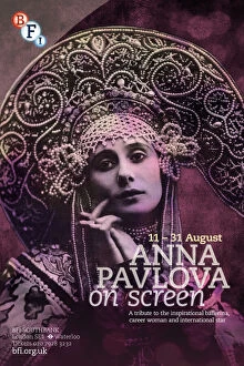 BFI Southbank Posters Collection: Poster for Anna Pavlova Season at BFI Southbank (11 - 30 August 2012)
