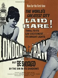 Images Dated 18th February 2010: Poster for Arnold Louis Millers London in the Raw (1964)