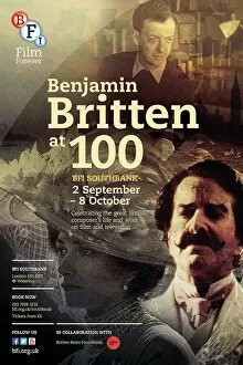 BFI Southbank Posters Collection: Poster for Benjamin Britten Season at BFI Southbank (2 September - 8 October 2013)