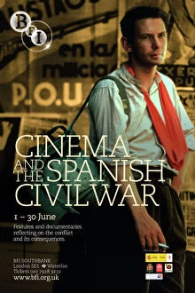BFI Southbank Posters Collection: Poster for Cinema And The Spanish Civil War Seaso at BFI Southbank (1 - 30 June 2009)