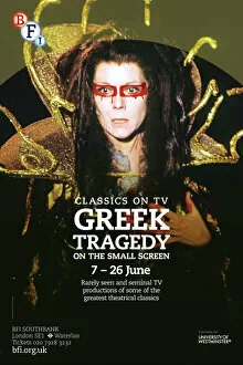 BFI Southbank Posters Collection: Poster for Classics on TV: Greek Tragedy on the Small Screen Season at BFI Southbank