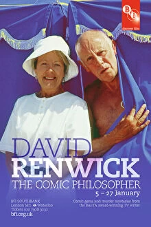 White Collection: Poster for David Renwick The Comic Philosopher Season at BFI Southbank (5 - 27 January 2010)