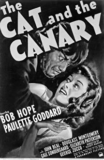 Images Dated 5th November 2010: Poster for Elliott Nugents The Cat and the Canary (1939)