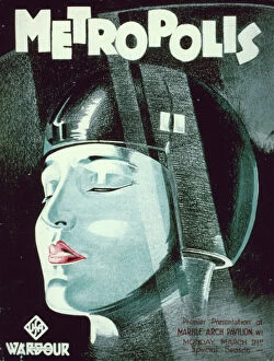 Images Dated 5th November 2010: Poster for Fritz Langs Metropolis (1927)