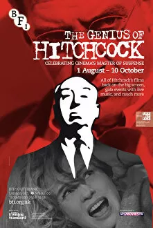 BFI Southbank Posters Collection: Poster for Genius Of Hitchcock Season at BFI Southbank (1 Aug - 30 Oct 2012)