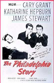 Images Dated 5th November 2010: Poster for George Cukors The Philadelphia Story (1940)
