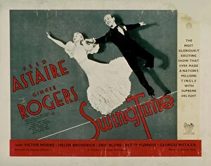 Images Dated 5th November 2010: Poster for George Stevens Swing Time (1936)