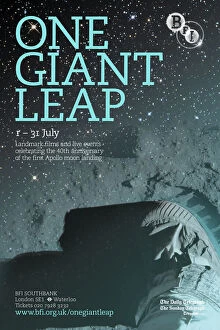 Images Dated 23rd October 2009: Poster for One Giant Leap Season at BFI Southbank (1 - 31 July 2009)
