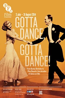 BFI Southbank Posters Collection: Poster for Gotta Dance, Gotta Dance Season at BFI Southbank (3 July - 31 August 2014)