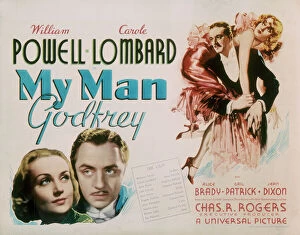 Images Dated 5th November 2010: Poster for Gregory La Cavas My Man Godfrey (1936)