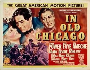 Images Dated 5th November 2010: Poster for Henry Kings In Old Chicago (1938)