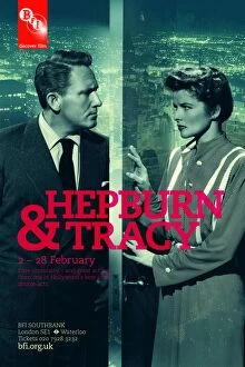 Images Dated 1st February 2010: Poster for Hepburn & Tracy Season at BFI Southbank (2 - 28 February 2010)