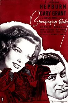 Images Dated 5th November 2010: Poster for Howard Hawks Bringing Up Baby (1938)