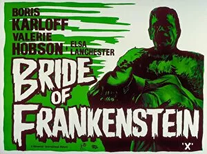 Horror Collection: Poster for James Whales Bride of Frankenstein (1935)