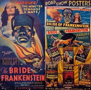 Images Dated 5th November 2010: Poster for James Whales Bride of Frankenstein (1935)