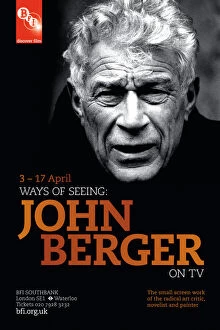 Images Dated 5th April 2012: Poster for John Berger Season at BFI Southbank (1 - 17 April Feb 2012)